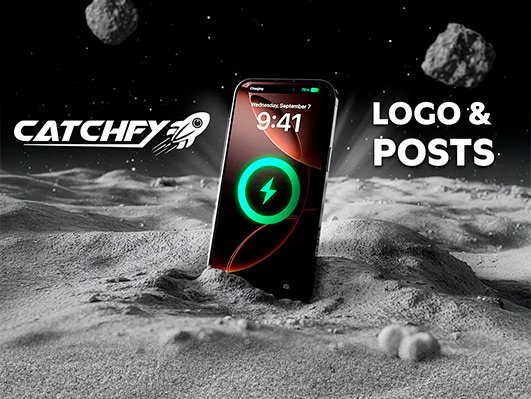 Logo, Packaging y Publicidad - CatchFy